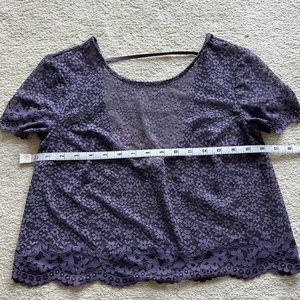 Victoria’s Secret purple lace bra size XS NWT